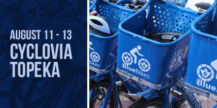 CapFed's tweet photo. #Topeka - get your bicycle ready for 3 days of fun at #CycloviaTopeka this weekend, Aug 11-13 https://t.co/7LNARuy4JZ #TopCity @VisitTopeka https://t.co/llFETvlNym