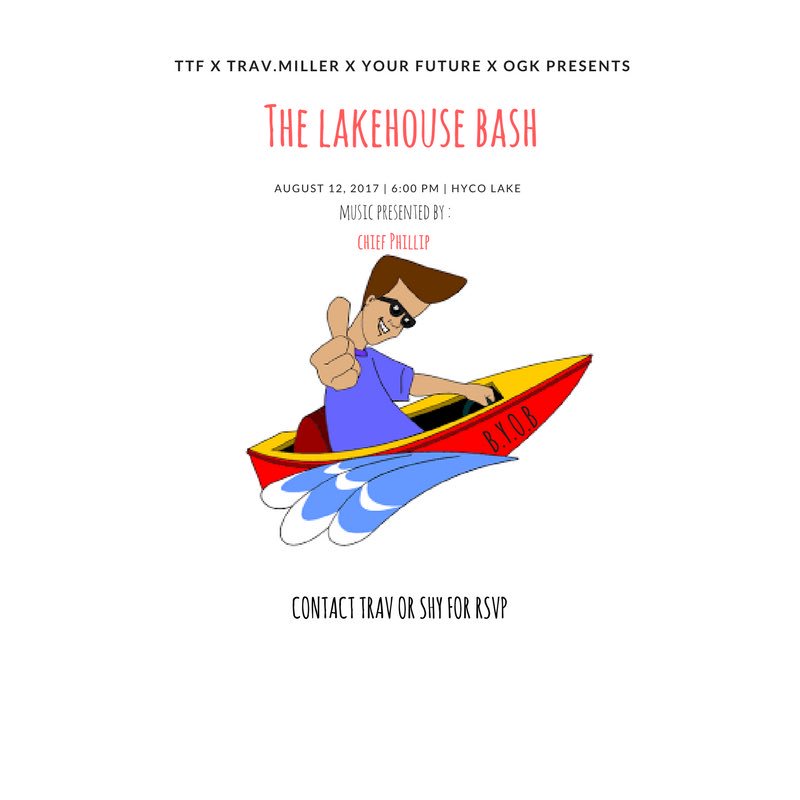 travmillionss's tweet photo. Pack your bathing suit , bring ya friends this shit is going all night.. #HycoLake follow the cones when u get there. RT to save a dummy https://t.co/6BIBYq3EYj