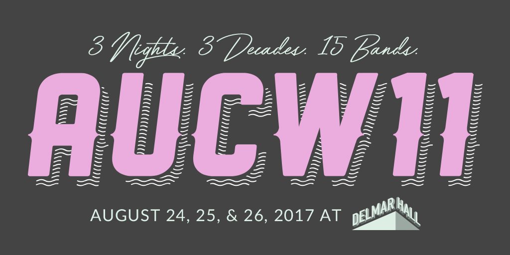 DelmarHallstl's tweet photo. Less than three weeks until @AUCW turns it up to 11! Don't miss #AUCW11 at @DelmarHallstl on 8/24 - 8/26! https://t.co/942sAMA1iE