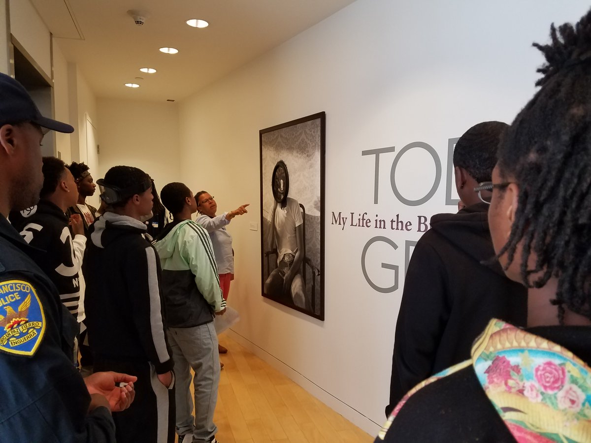 SFGardenProject's tweet photo. CCA Prof.Francis led a tour and discussion with the GP Earth Stewards at the @MoADsf .  Thank you MoAD and Prof. Francis! https://t.co/69coT5X1vP