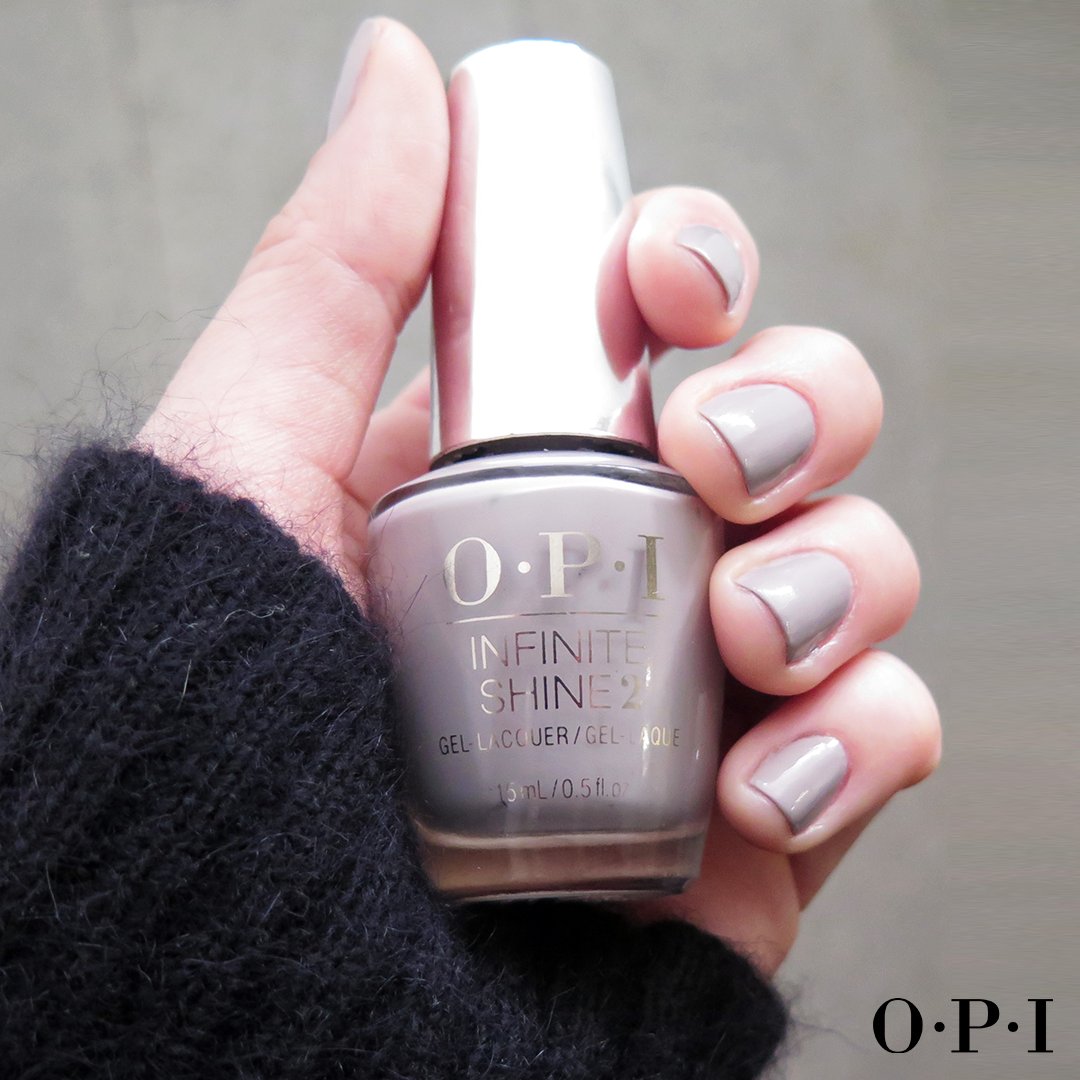 Esta semana nos esmaltamos con Taupe-less Beach, INFINITE SHINE 💟 #OpiLovers