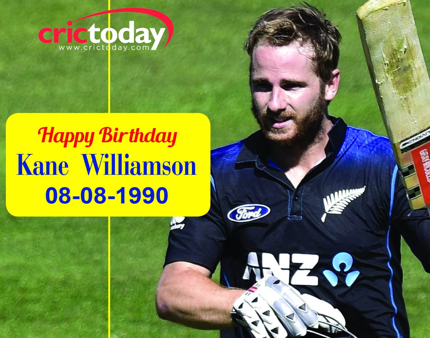  Happy Birthday Kane Williamson 