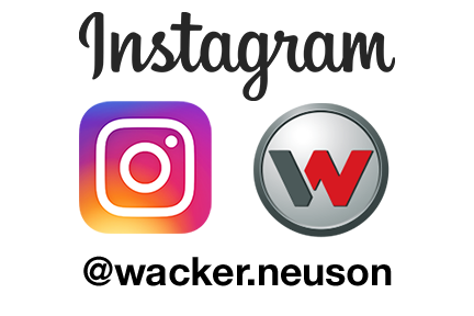 WackerNeusonNA's tweet photo. Wacker Neuson has joined Instagram! Follow us @ wacker.neuson and tag us  #whereintheworldiswackerneuson when you see us out and about! https://t.co/YDehBNcpbi