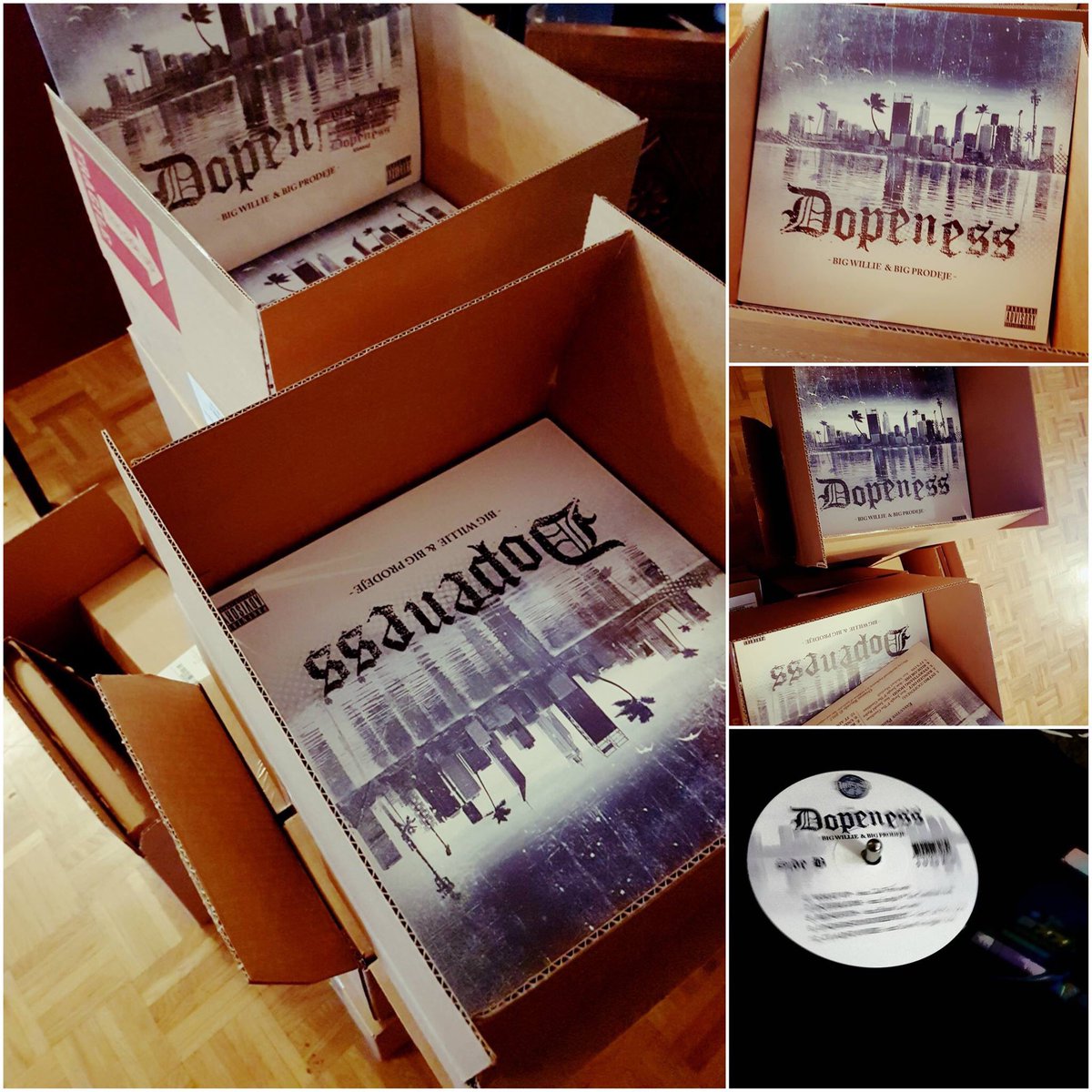 FRESH ARRIVAL!! BIG PRODEJE &amp; BIG WILLIE 2017 ep DOPENESS EXCLUSIVE VINYL + BONUS DOWNLOAD CARD!!