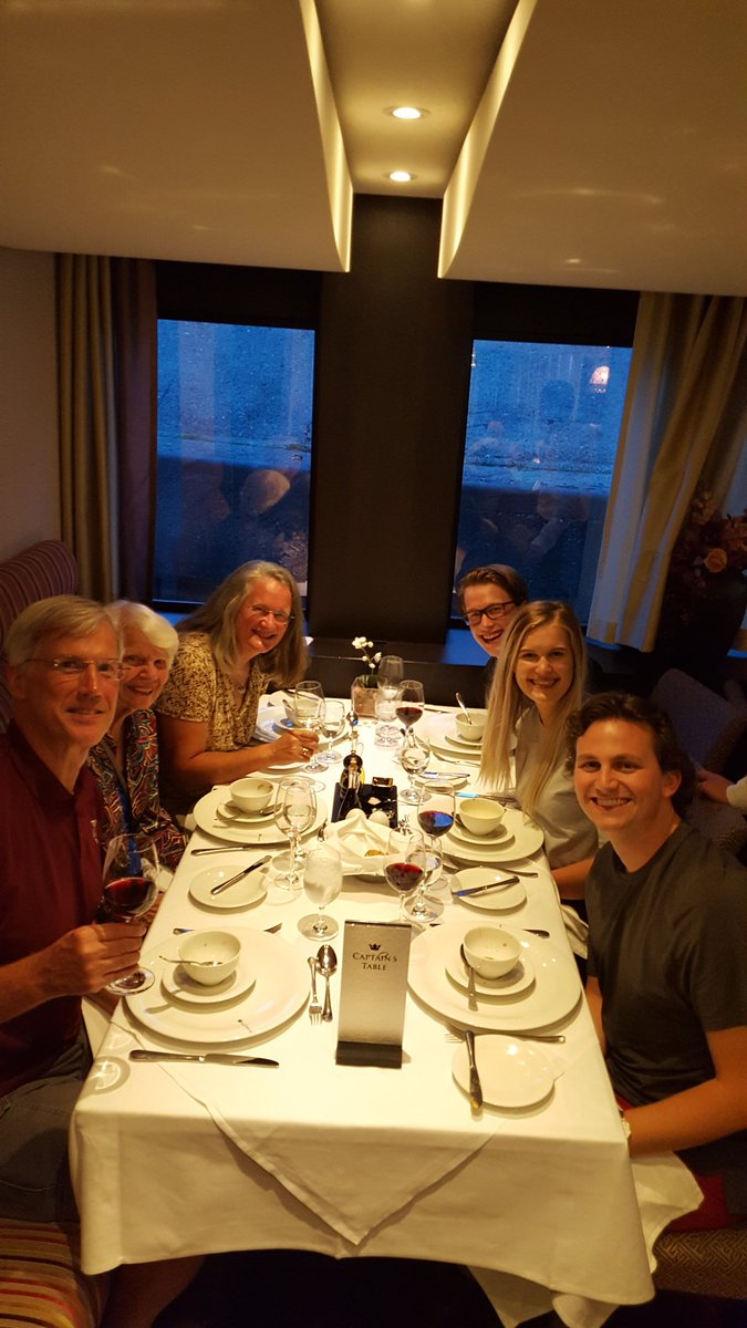 KFreund's tweet photo. Fine Wine Dinner #AmaWaterways at Captain's Table on Rhine Cruise in Strasbourg with @BrooksWinery https://t.co/6ht4eJmiQf