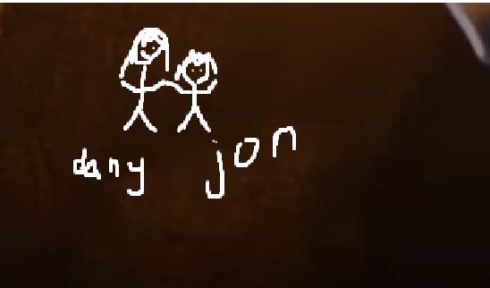 Daenerys's tweet image. What Jon wanted to show me in the cave...
#GameofThrones