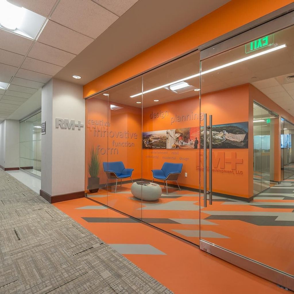Commercial Interiors <a href="/rmplus_orlando/">RM Plus</a> lobby space featuring <a href="/interface/">Interface</a> #mixedmaterials flooring, <a href="/hermanmiller/">Herman Miller</a> #swo… ift.tt/2vGJjB3