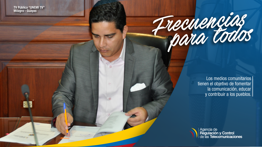 Arcotel_ec's tweet photo. Los medios comunitarios tienen el objetivo de fomentar la comunicación, educar y contribuir a los pueblos #FrecuenciasParaTodos https://t.co/I6RwGsBY7a