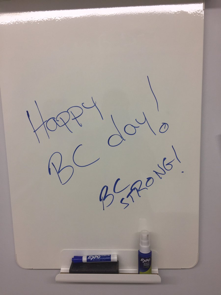 lynden9's tweet photo. Recently had a new whiteboard put in our staff room at work. Today's message. #bcstrong #BCwildfire #Ashcroft #safetymart #bclongweekend https://t.co/aymXaJedN2