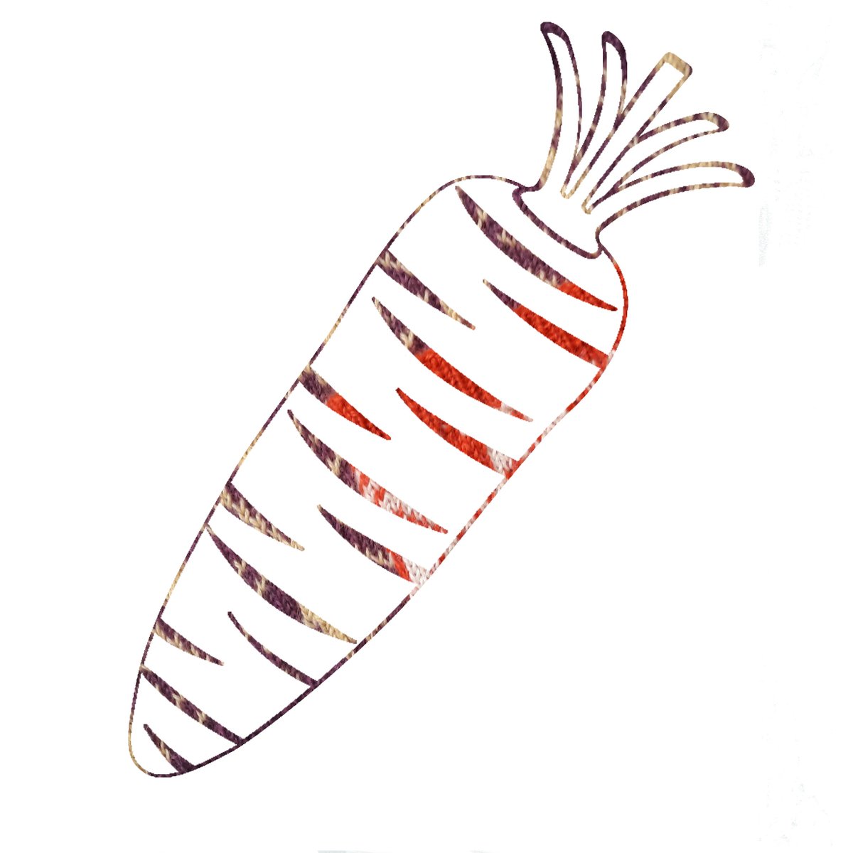 My new knit design will be published Wednesday, so here is a carrot. Lol