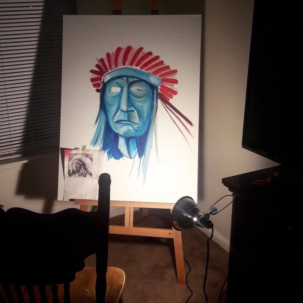 New spot new work #art #apartment