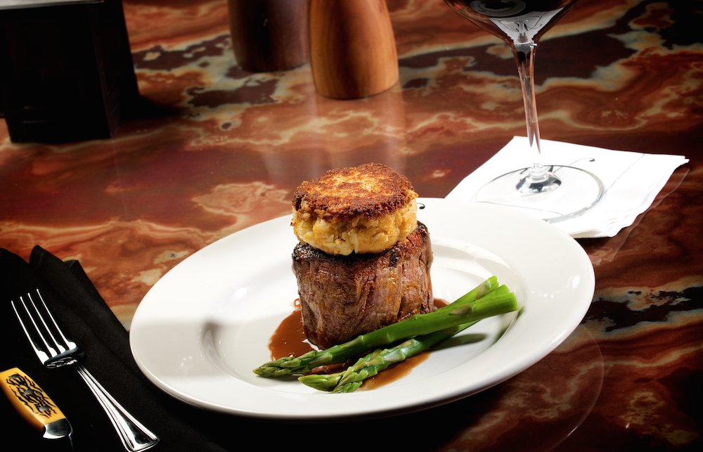 Our Maryland Lump crab cakes are top notch.
