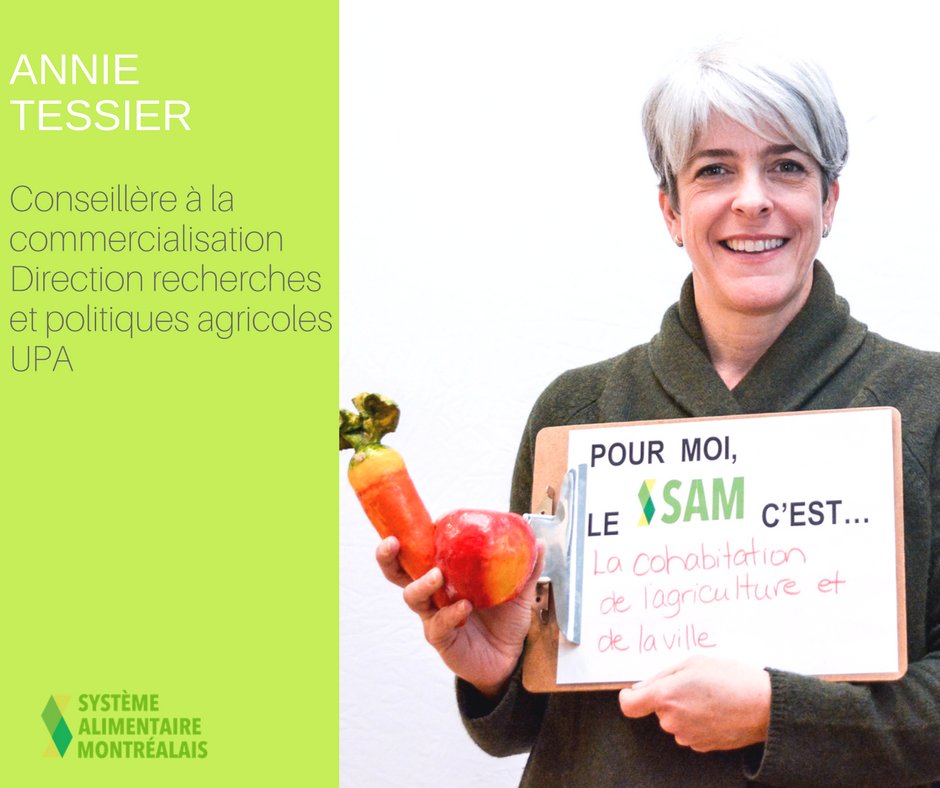 MTLenSante's tweet photo. Annie Tessier @upaqc membre du comité de partenaires SAM 2014-2016 "la cohabitation de l'agriculture et de la ville!"  #PlanSAM2025 https://t.co/GXK0uJJGFj