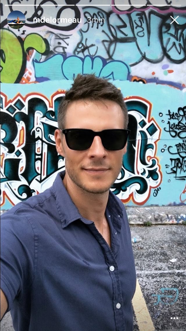 charliemattc's tweet photo. @Mdelormeau J'aimerai apprécié les graffitis mais là on ne voit que toi, tu es vraiment magnifique 😱😍❤️#deplusenplusbeau #miami https://t.co/kges8jazbm