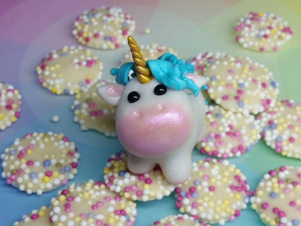 Watch out this #Unicorn has a very #sweet #tooth #handmade by the theflittermouse.co.uk #HandmadeHour #Craftbuzz