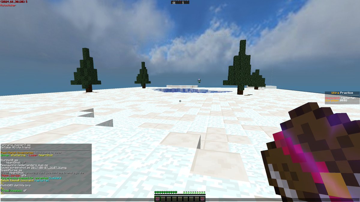 shatterrings's tweet photo. @HeartShqt Hold the L mofo, guess your only decent at the game when ur on hypixel ;) https://t.co/yBDCOgCT3N