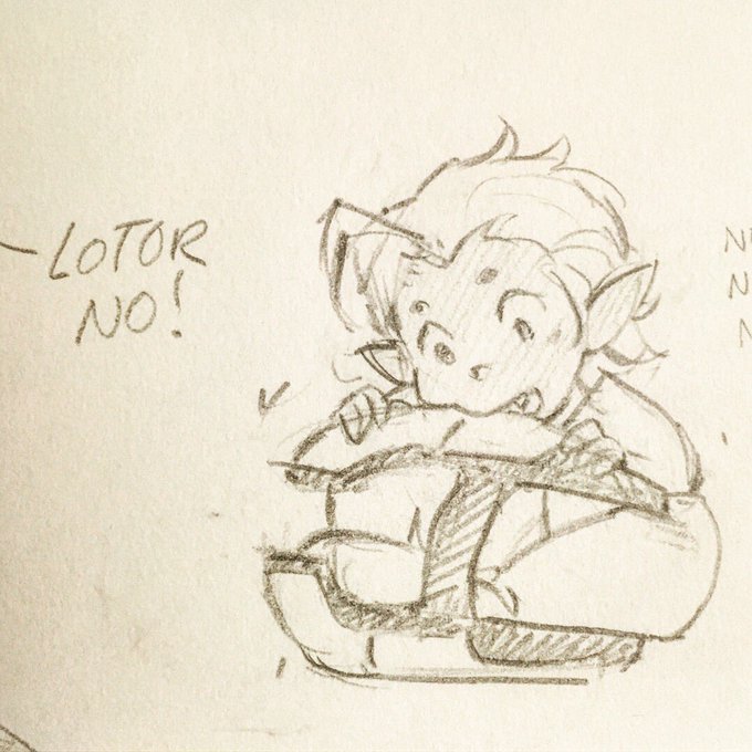 More baby Lotor doodles? The happy family AU haha 