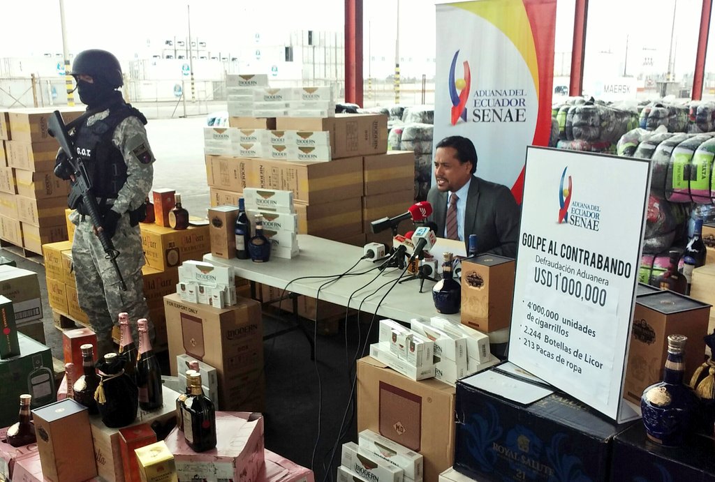 Servicio Nacional de Aduana del Ecuador tweet media