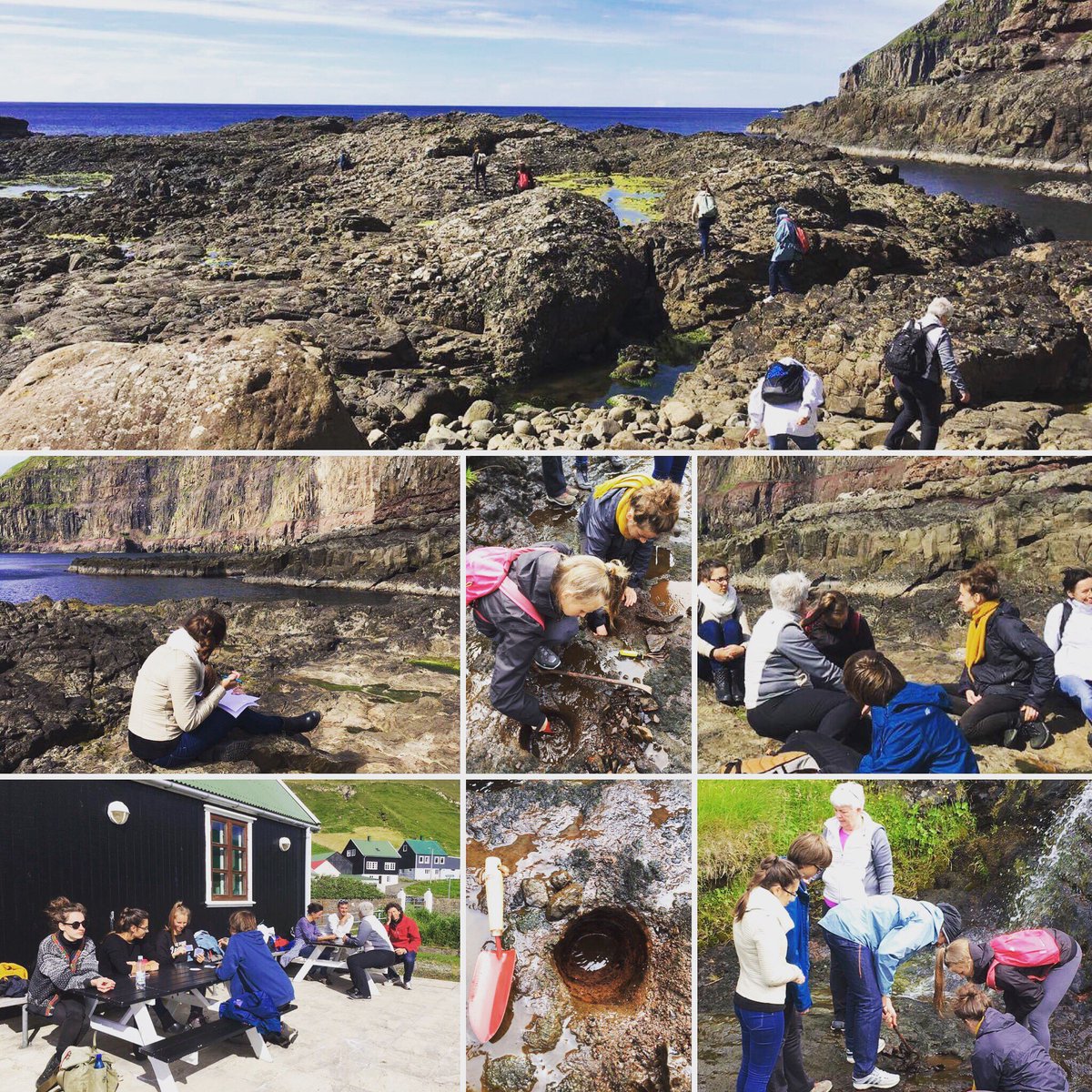 eduarctic's tweet photo. More pictures from the third fieldday in #Suðuroy #Fámjin #arcticcompetition #eduarctic #faroeislands #winners #arctic Another amazing day 😊 https://t.co/kLqASHm4JI