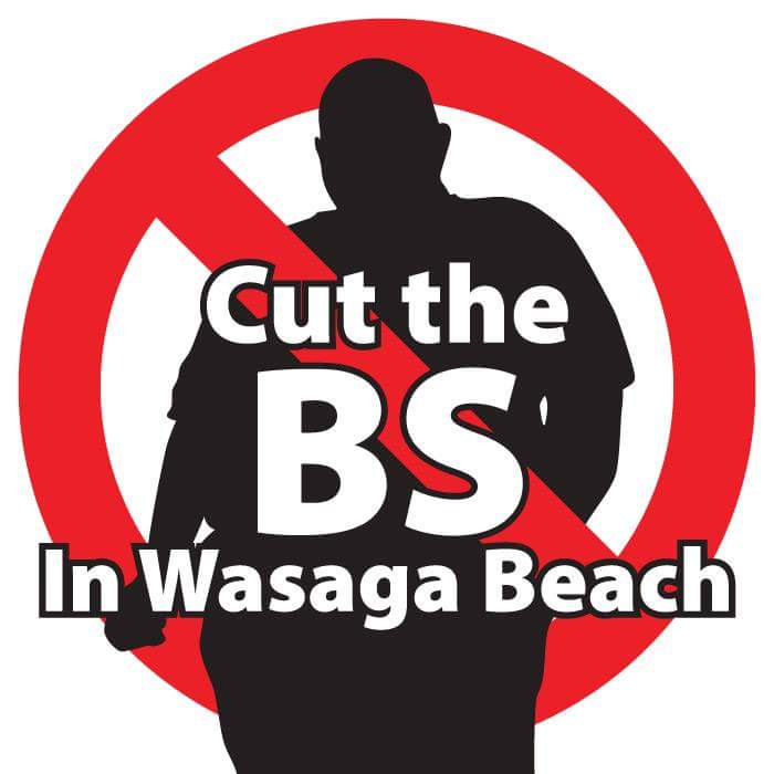 <a href="/NwktTownHall/">Nwkt Town Hall Watch</a> Wasaga Beach residents fed up with mayor Brian Smith had these bumper stickers done, clever eh?