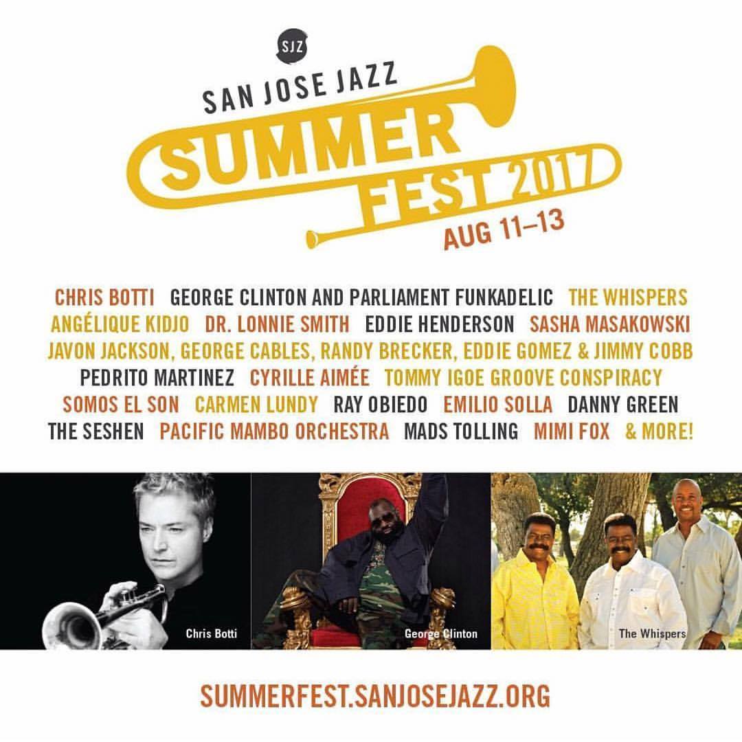 KraftBrewFest's tweet photo. The @sanjosejazz Summer Fest is almost here. @SJForager is one of their featured stages. Listen to artists while sipping some craft beer. 🎶🍻 https://t.co/E1bLDRutgG