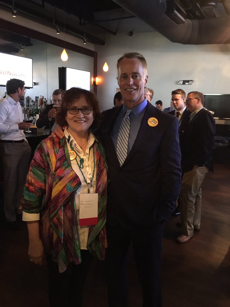 SuzanneOlbricht's tweet image. Good friend pres ASDS Tom Rohrer and I advocating sunscreens in schools SUNUCATE at the National Conference State Legislation. #aadmember