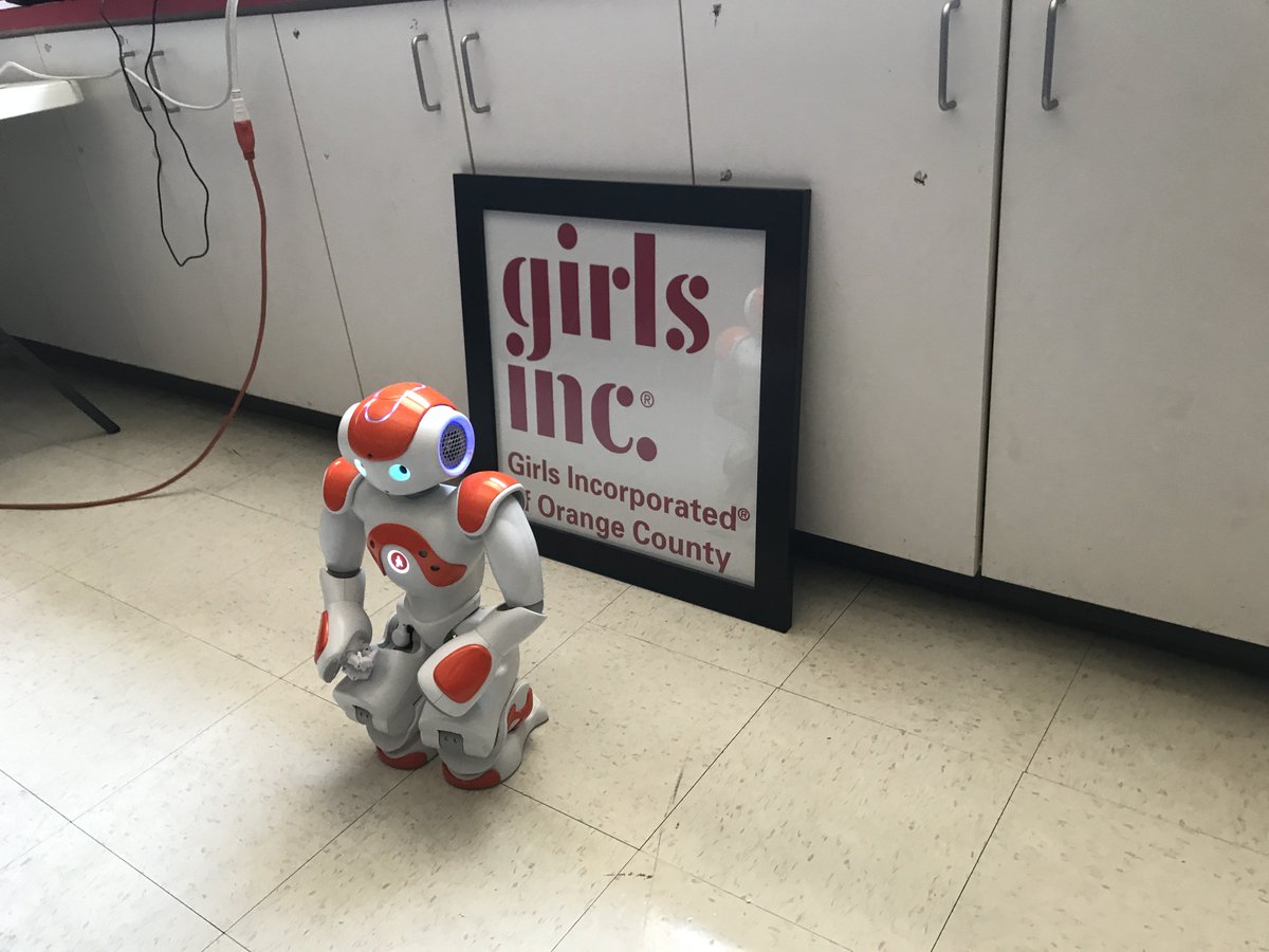 First day of High School Imagine Robotics Camp was outstanding. Here is a glimpse what the girls worked on today. #girlsinc #coding