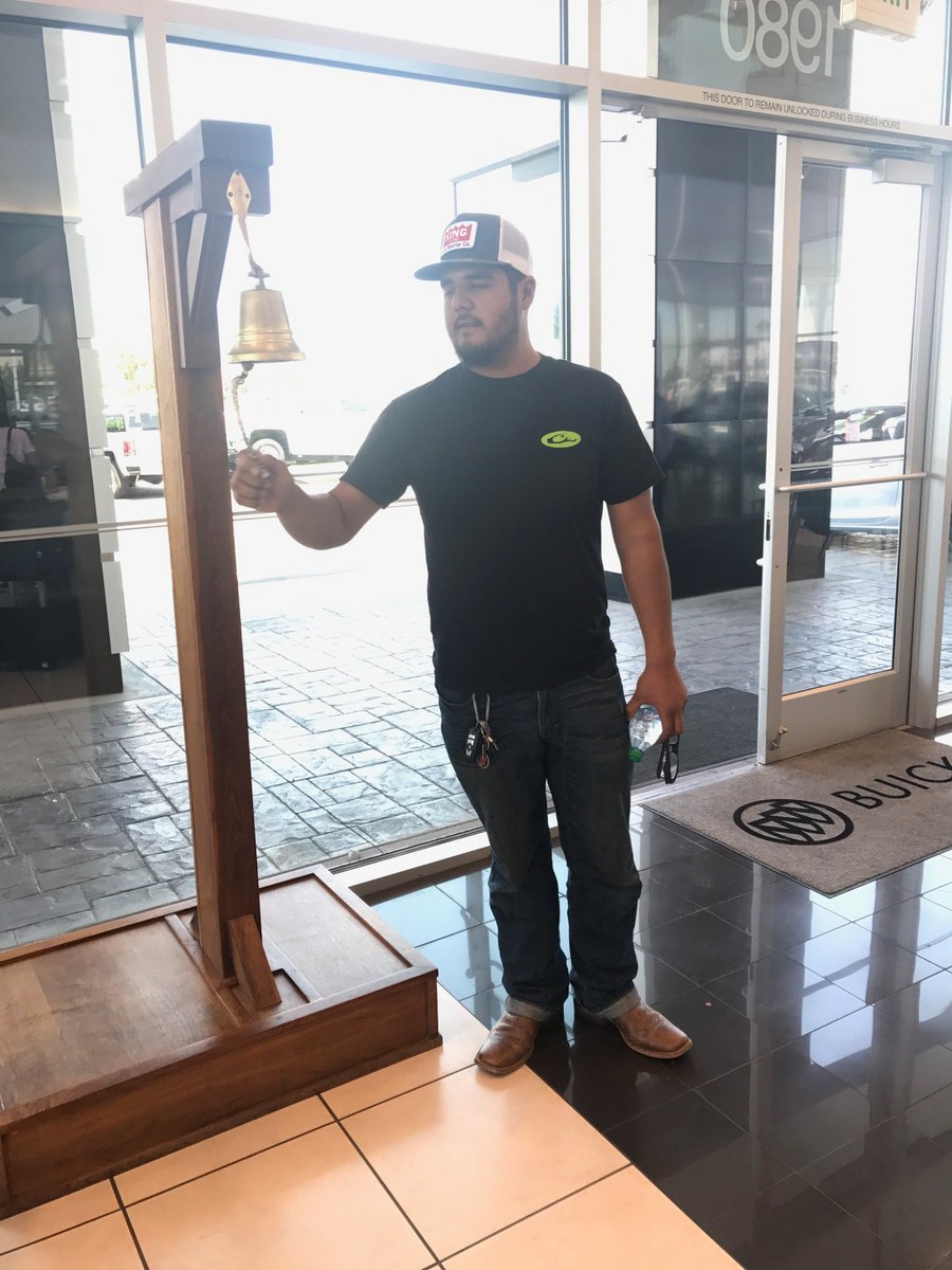 Take a look at our most recent BELL RINGERS!!! Congratulations everyone on your purchases!