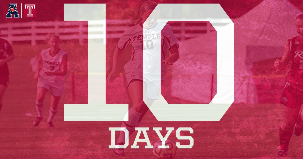 American_WSoc's tweet photo. The 2017 women's soccer season begins Friday, Aug. 18. Let the countdown begin! https://t.co/jCRjay3kf8