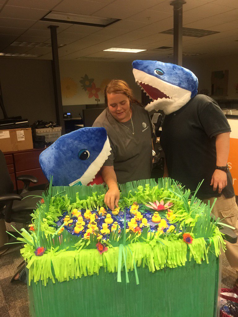 Surprise shark attack... Christy saving a duck with a tv sale! <a href="/KKoprivnak/">Kristen Koprivnak</a> <a href="/ShellyBradley15/">Shelly Bradley</a> <a href="/AdamMiller0615/">Adam Miller</a>