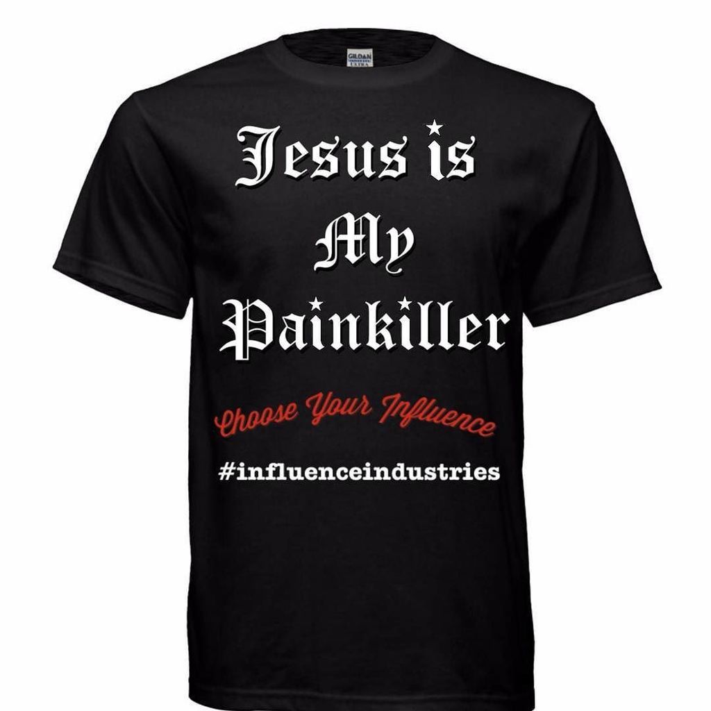 Influence_Ind's tweet photo. Get your "Prescription" online link in bio!
#jesusismypainkiller
#higherpower
#chooseyourinfluence
#shirtsforchrist
#savedbygrace
#bfergak… https://t.co/512d7aZNa3
