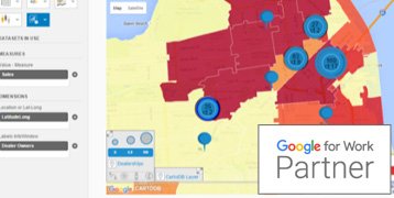 Create Google Maps extensions for #SAP #BusinessObjects #Lumira in minutes with @cmapsanalytics CMaps #SAPAppCenter ow.ly/9UjU30eeLf0