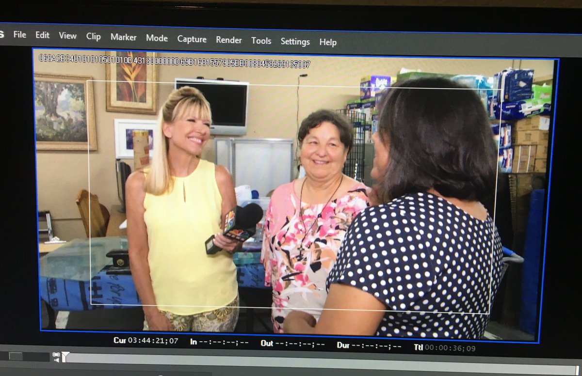 Can't wait to intro these 2 #angels who do so much good for the #Coachella Valley! Very inspirational. KMIR Cares debuts Thu 9/7! #DoGood 💗🌴