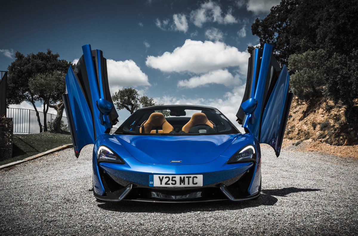 Mclaren Automotive Spider Day Today Let S Start With This The Mclaren 570s Spider In Vega Blue Which Is Your Favourite Open Top Mclaren T Co N0w8vmshil