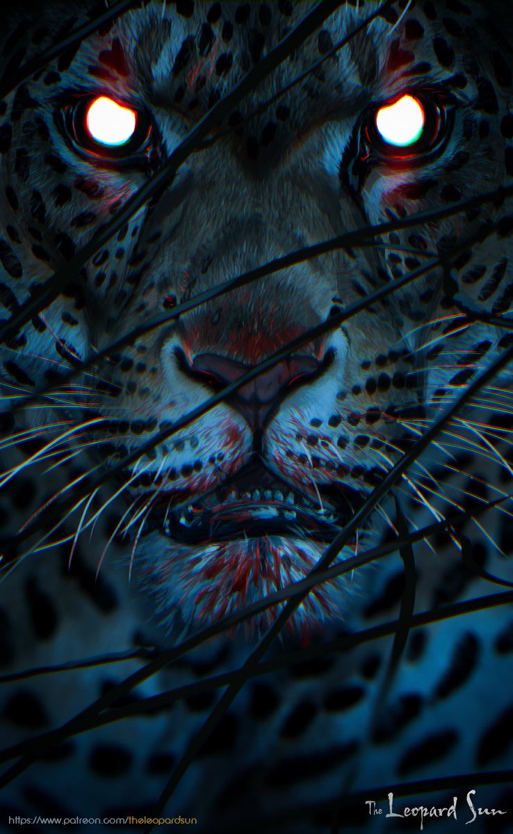 TheLeopardSun's tweet photo. #TheLeopardSun concept art: "This is Not the Face of Evil - Hawa" https://t.co/98EnfHH0js