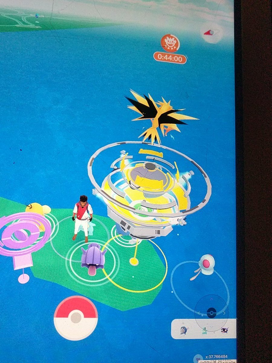 Tai_2002's tweet image. Zapdos coordinates 37.76644,-122.2805