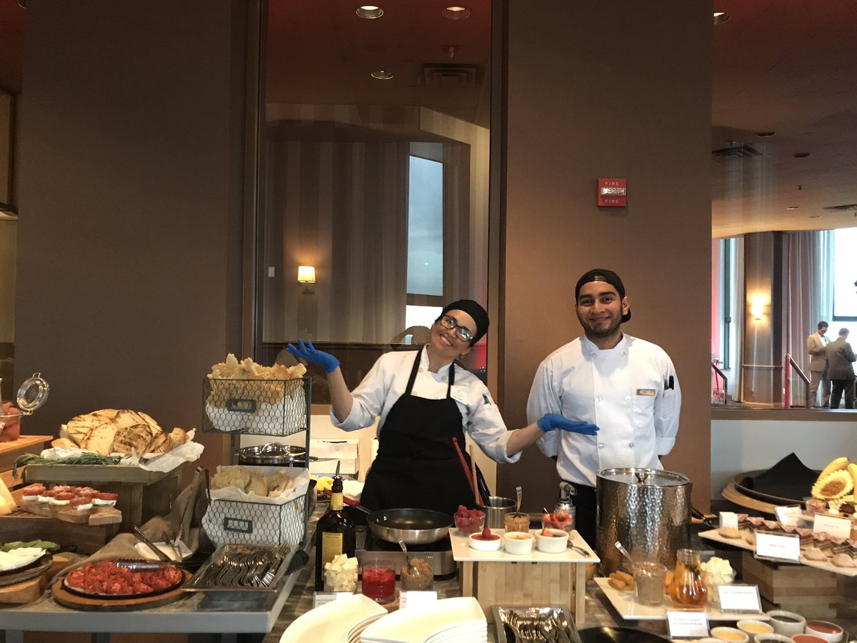 HiltonBVP's tweet photo. Catering servin' it up at #20Seven! https://t.co/7ycxwnsGJg