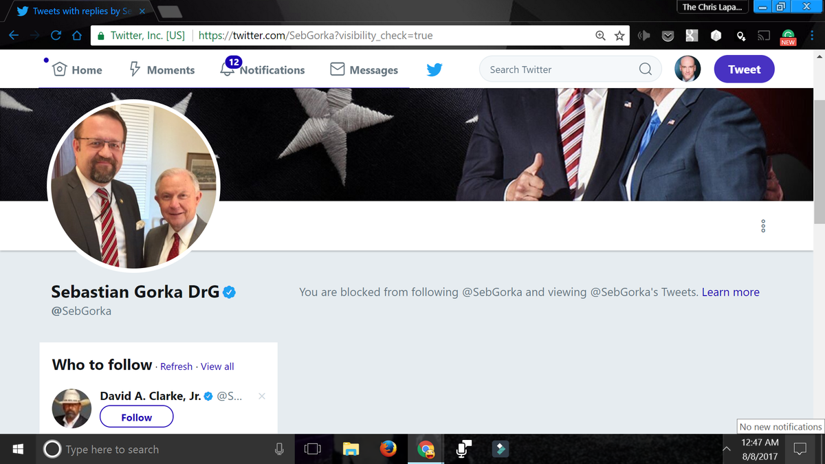 DeLpiZzlE's tweet photo. You thought you could hide, but alas, I found you. So, what's up w/ that shitty dissertation & the Nazi medal? #NotACommie @SebGorkaPOTUS45 https://t.co/3KPOx5oDN9
