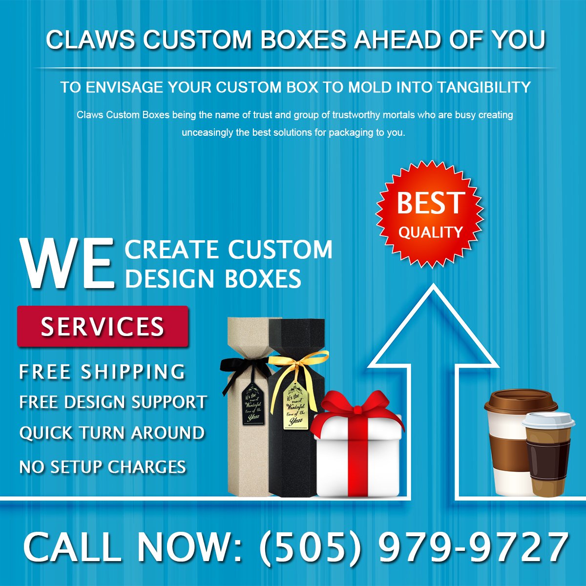 Ccustomboxes's tweet image. #ClawsCustomBoxes Your Best Destination in Quest of #Packaging Solutions #Ccustomboxes more at:
clawscustomboxes.com