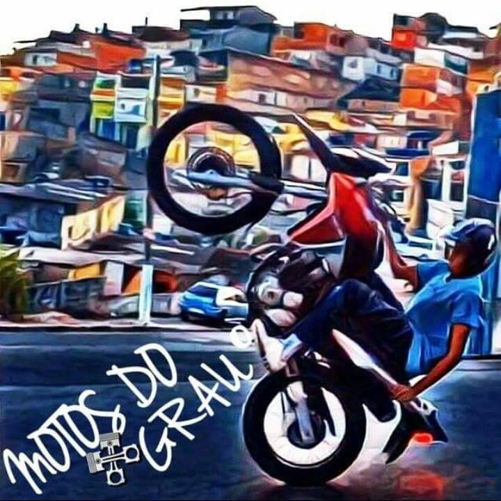 moto grau desenho