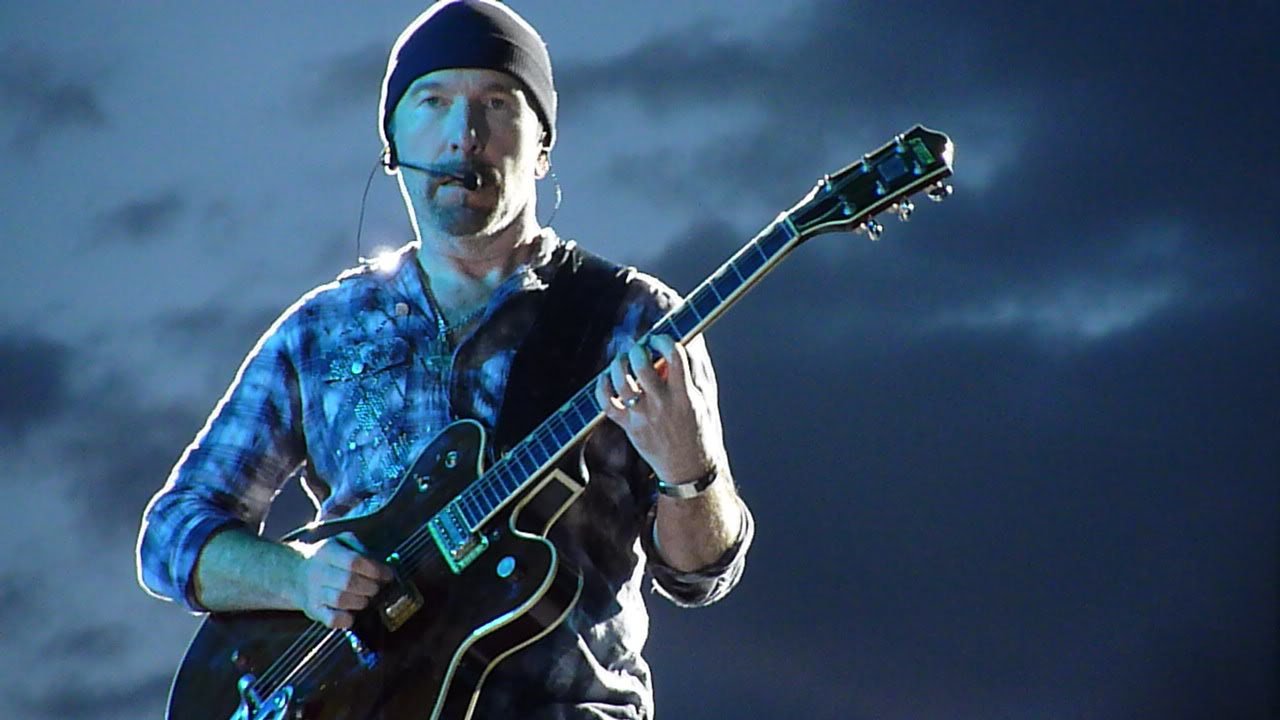 Happy birthday to The Edge, born on 8th Aug 1961, guitarist, singer, songwriter with U2,  