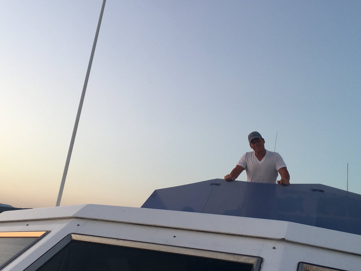 GiorgoSpiridis's tweet photo. Some work to travel. Some travel and work.
- Thassos, summer 2017,
#lovemyjob #drivingaboat https://t.co/Ps0zT6OVLH