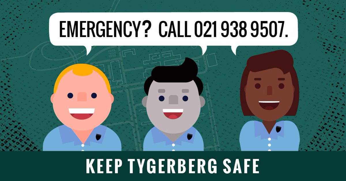 SUhealthsci's tweet photo. Tygerberg campus is guarded by a small, yet highly efficient team of Campus Security staff. We’re only a phone call away! #tygersafe https://t.co/cKJmBmqVaI
