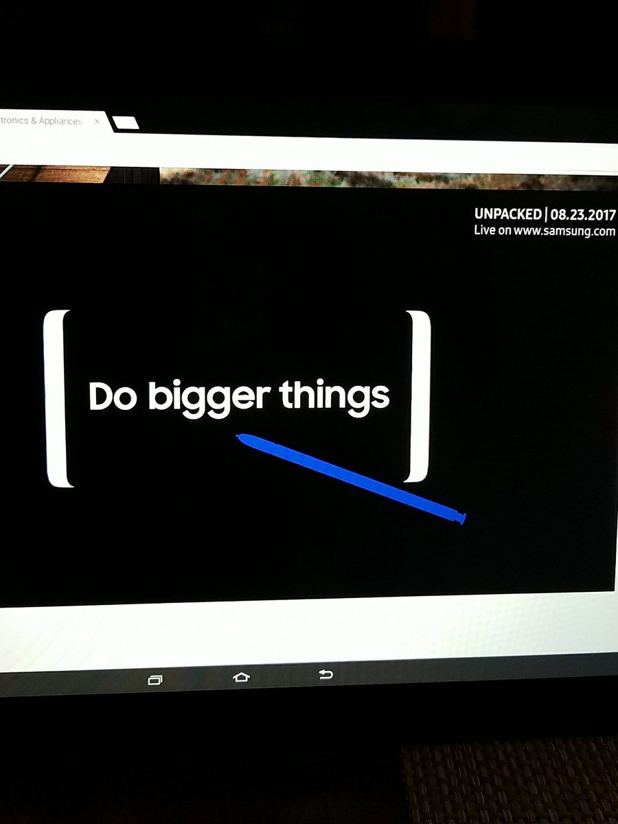 44Steve44's tweet image. Oh man it's almost time!!! #Samsung #Note8 #BeastPhone #WillFinallyHaveANoteAgain