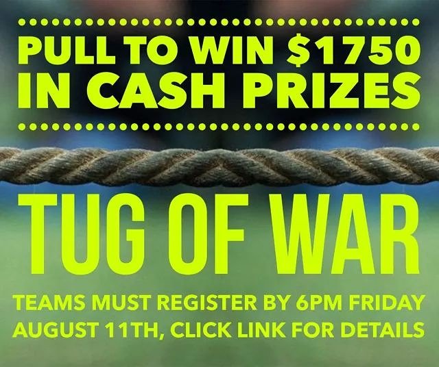 Sunday's hottest event, you won't want to miss it! Click link to register your team! williamstownfair.ca/competitions/g…