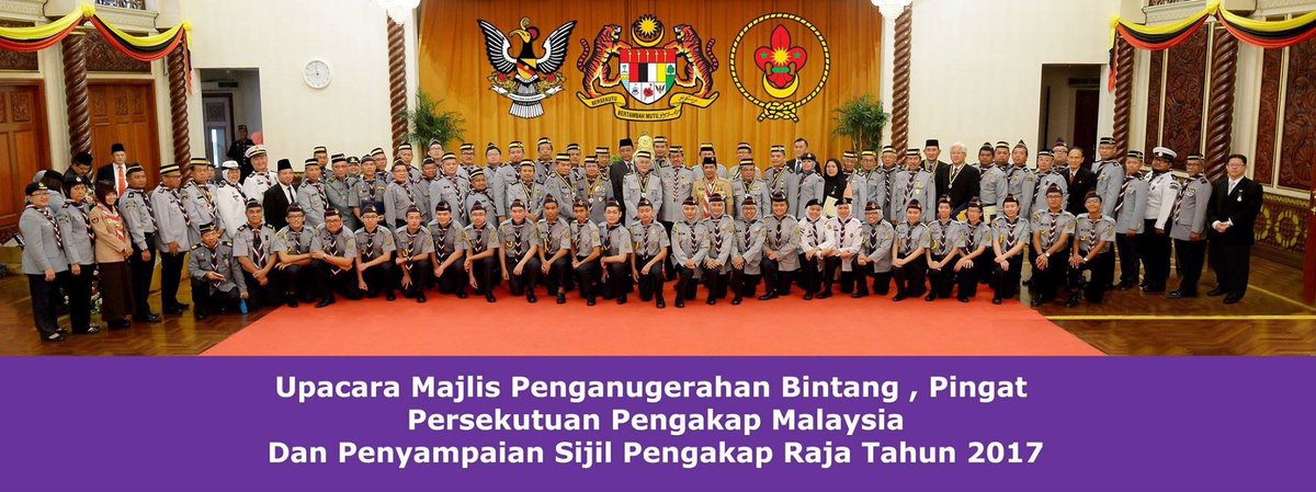 Edwinlamscout's tweet photo. Congratulation PPM Cawangan Sarawak and all King Scouts 2017 https://t.co/TliLC7vBf8