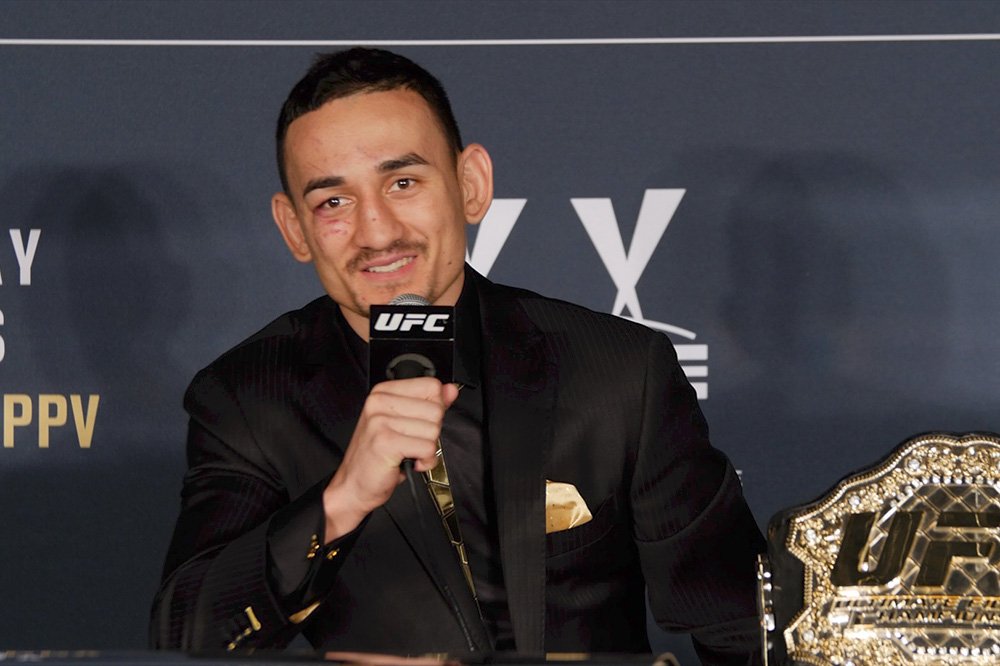 MMAJunkie's tweet photo. UFC champ Max Holloway predicts Mayweather-McGregor winner and – spoiler – it's neither fighter https://t.co/8EYmDUd9M0 https://t.co/fQ8jtJWXWJ