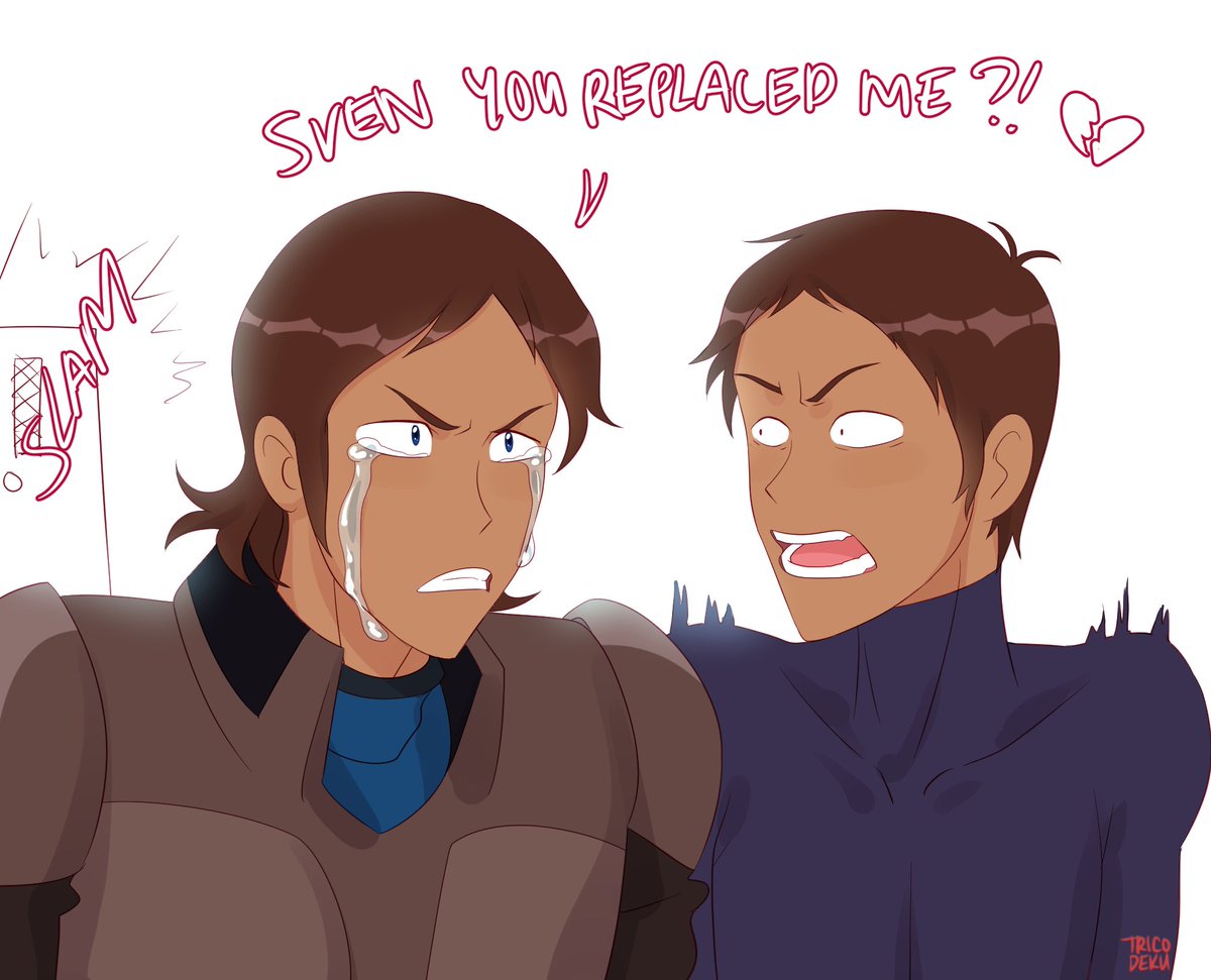tricodeku's tweet photo. Lance visiting Sven in the space hospital
#Voltron #Svance #Svlance #Voltronlegendarydefender #VoltronSeason3 https://t.co/YiIZk0grhn
