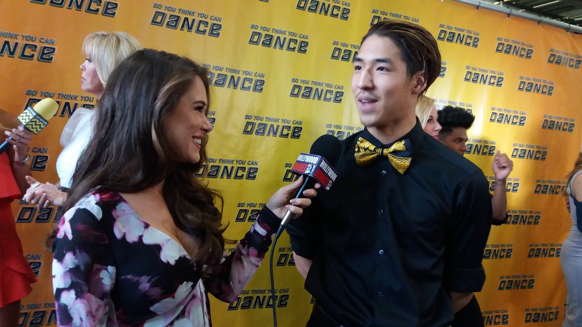 HollywoodJunket's tweet photo. We're here talking to @DANCEonFOX Top 10 Lex! #sytyd #TeamGaby https://t.co/nOtqvwVgF0