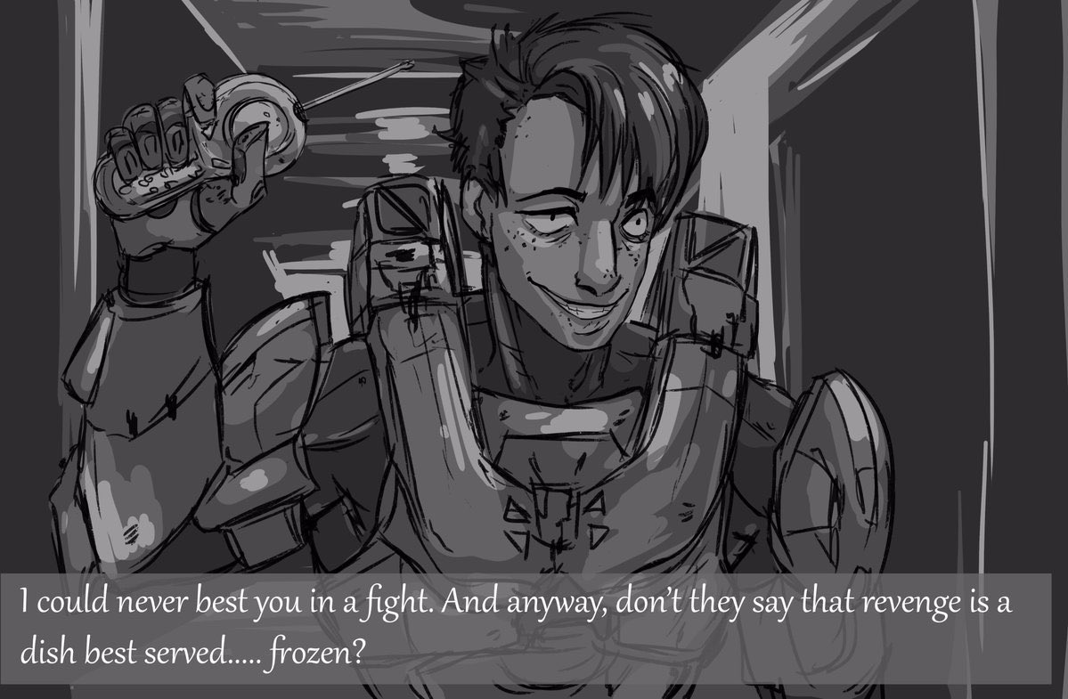 FragmentedbyAI's tweet image. //This is right now, my favorite RvB villain.